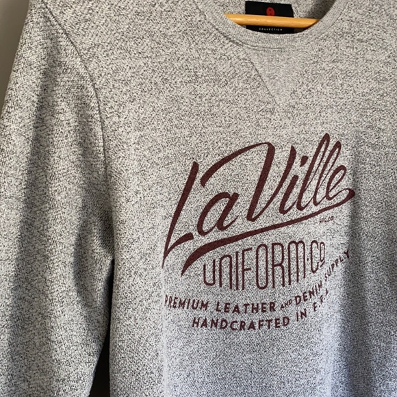 Cotton On Mens Graphic Print Fleece Jumper/ Pullover Grey Medium Pre Owned EC - Picture 4 of 8